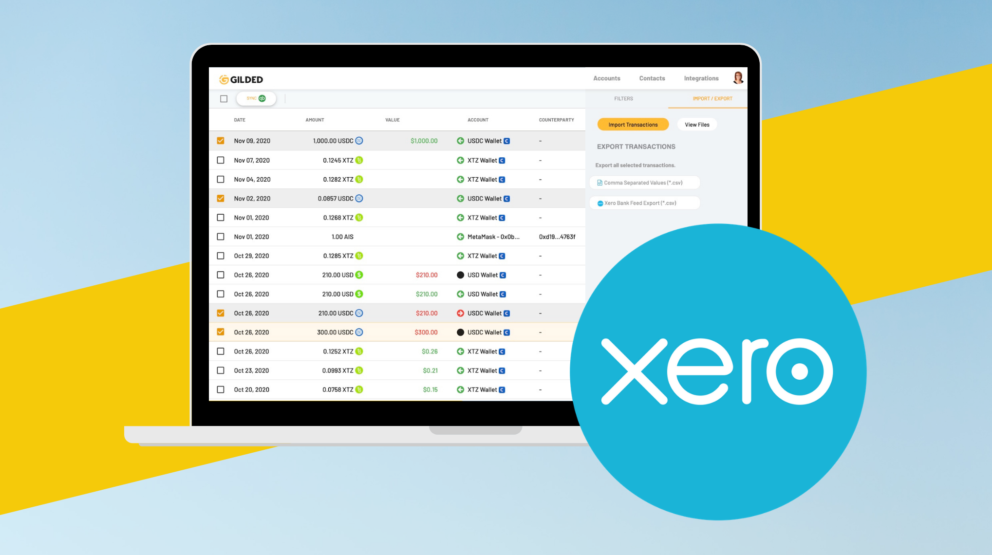 Introducing Xero Export