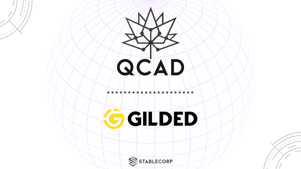 Gilded Supports the QCAD Stablecoin to Facilitate US-Canada Cross Border B2B Payments
