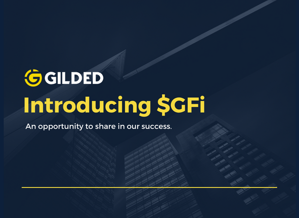 Introducing $GFi: Invest In Business Adoption Of Blockchain And Digital Currency